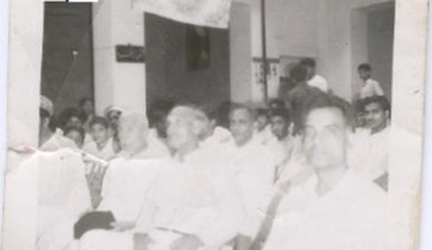 Elders and students at a gathering
